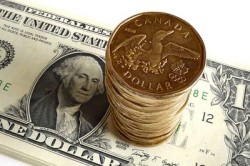Канадский доллар в монетах