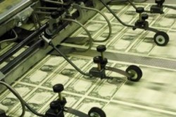 Печать долларов США