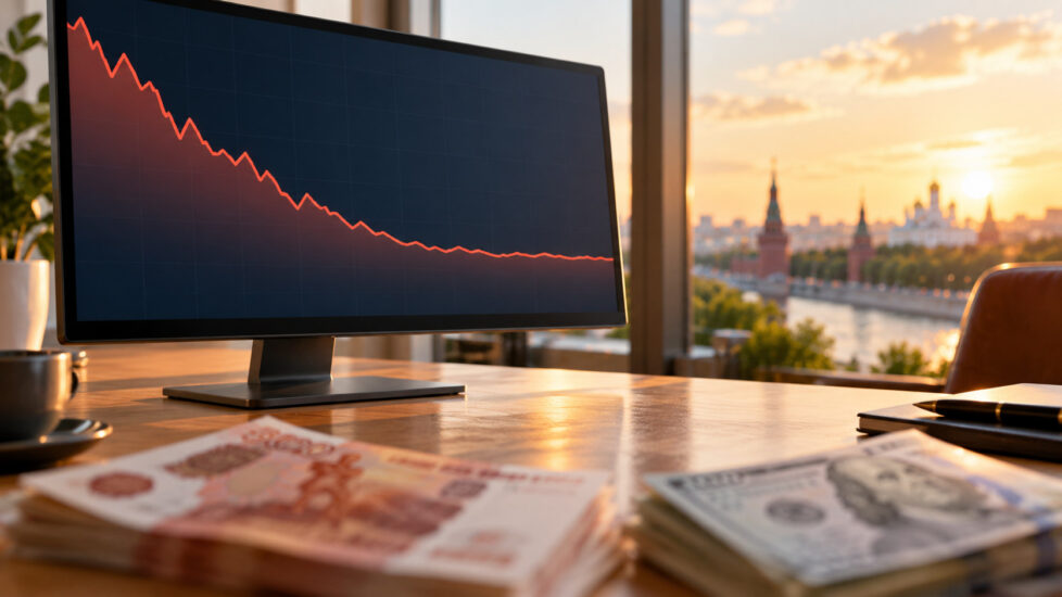 Рубль в июле продолжил слабеть, но темп снижения уменьшился